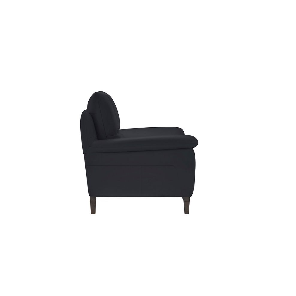 Sorrento Armchair in Anthracite Leather Thumbnail 5