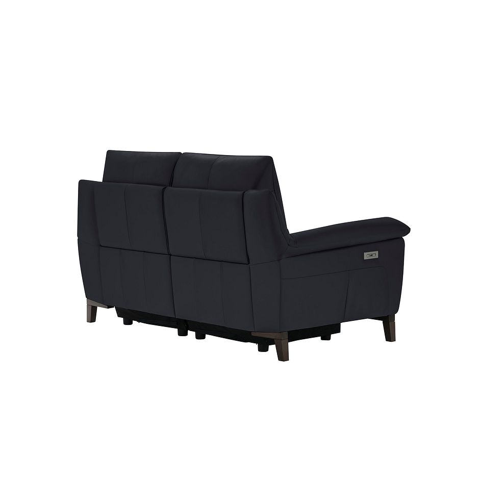 Sorrento 2 Seater Recliner Sofa in Anthracite Leather 8