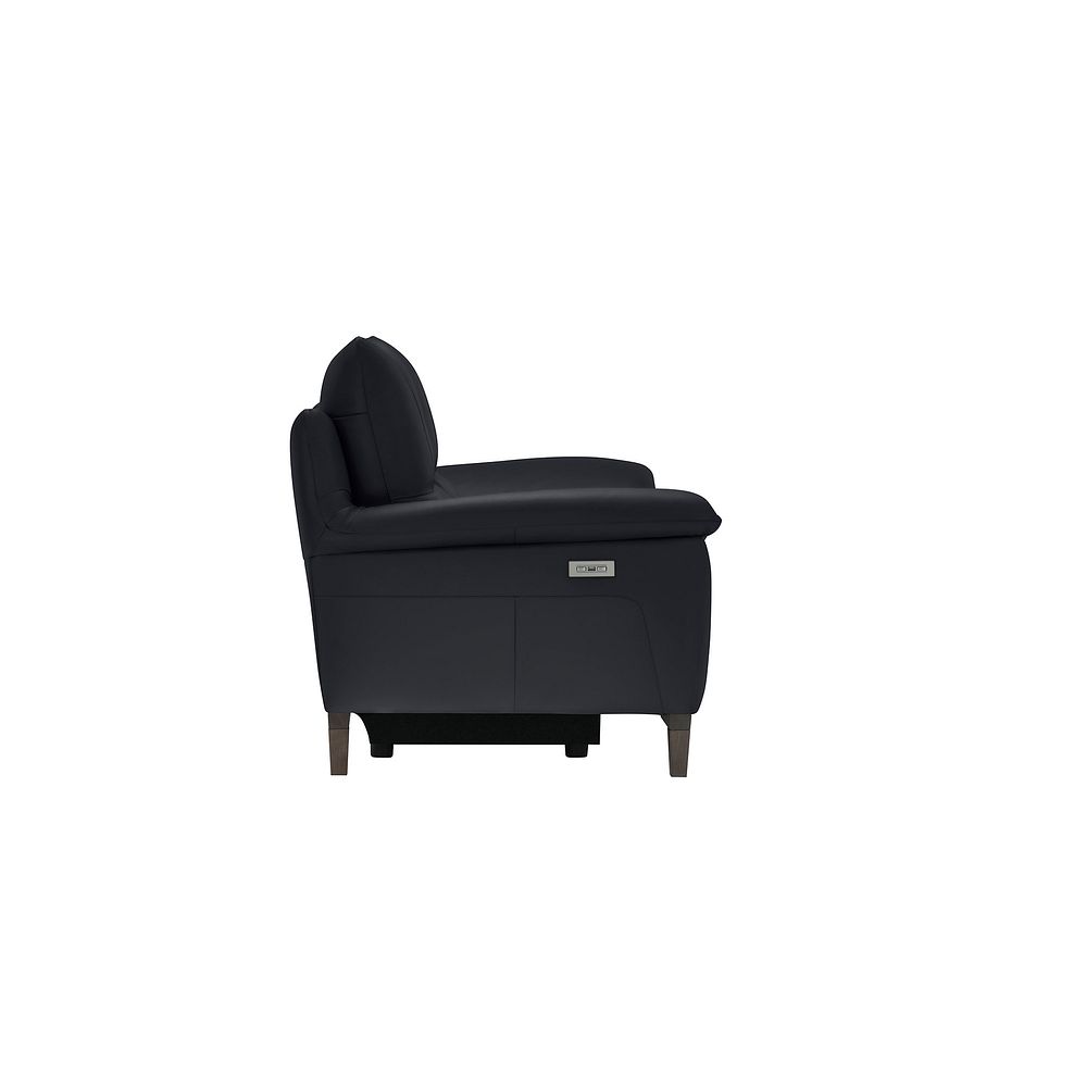 Sorrento 2 Seater Recliner Sofa in Anthracite Leather 9