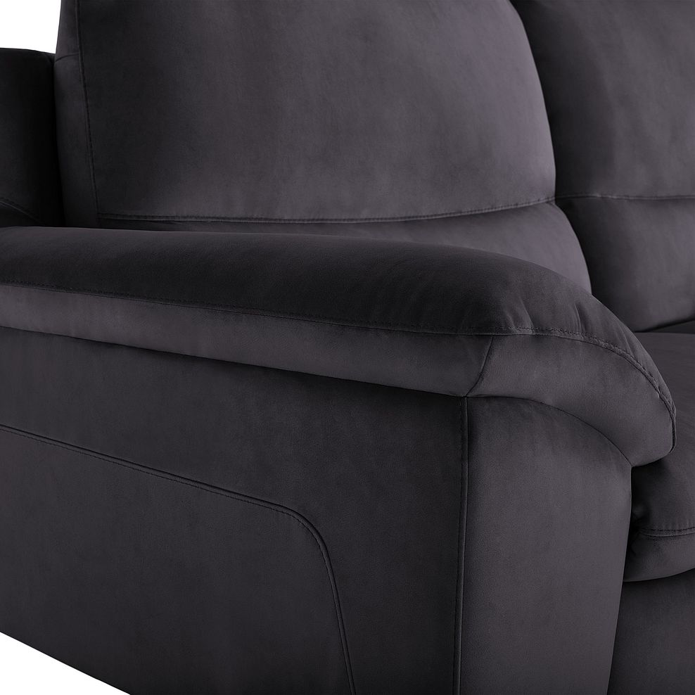 Sorrento 2 Seater Sofa in Grey fabric 7