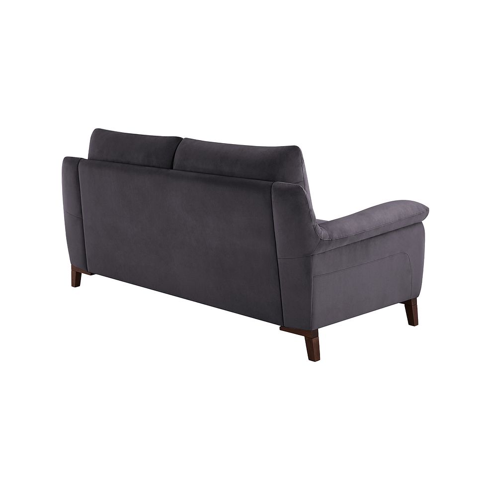 Sorrento 3 Seater Sofa in Grey fabric 3