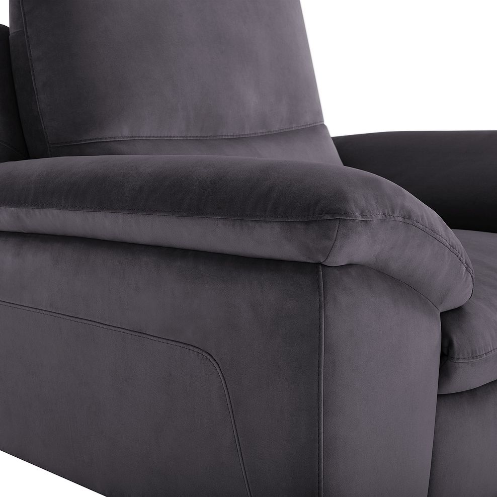 Sorrento Armchair in Grey fabric 7