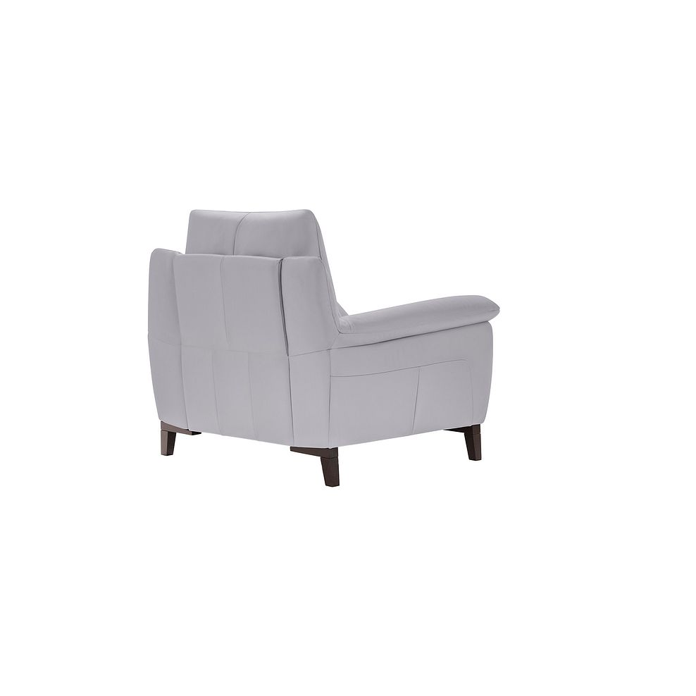 Sorrento Armchair in Grey Leather 3