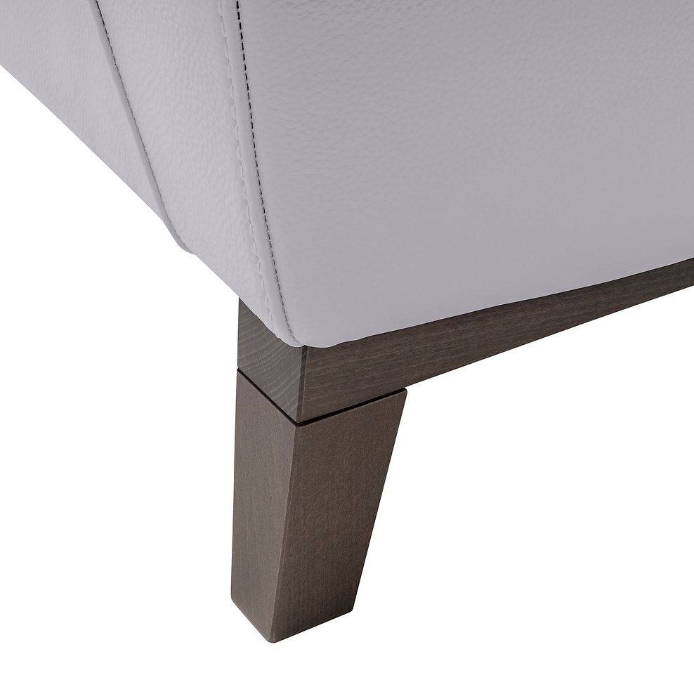Sorrento Armchair in Grey Leather 5