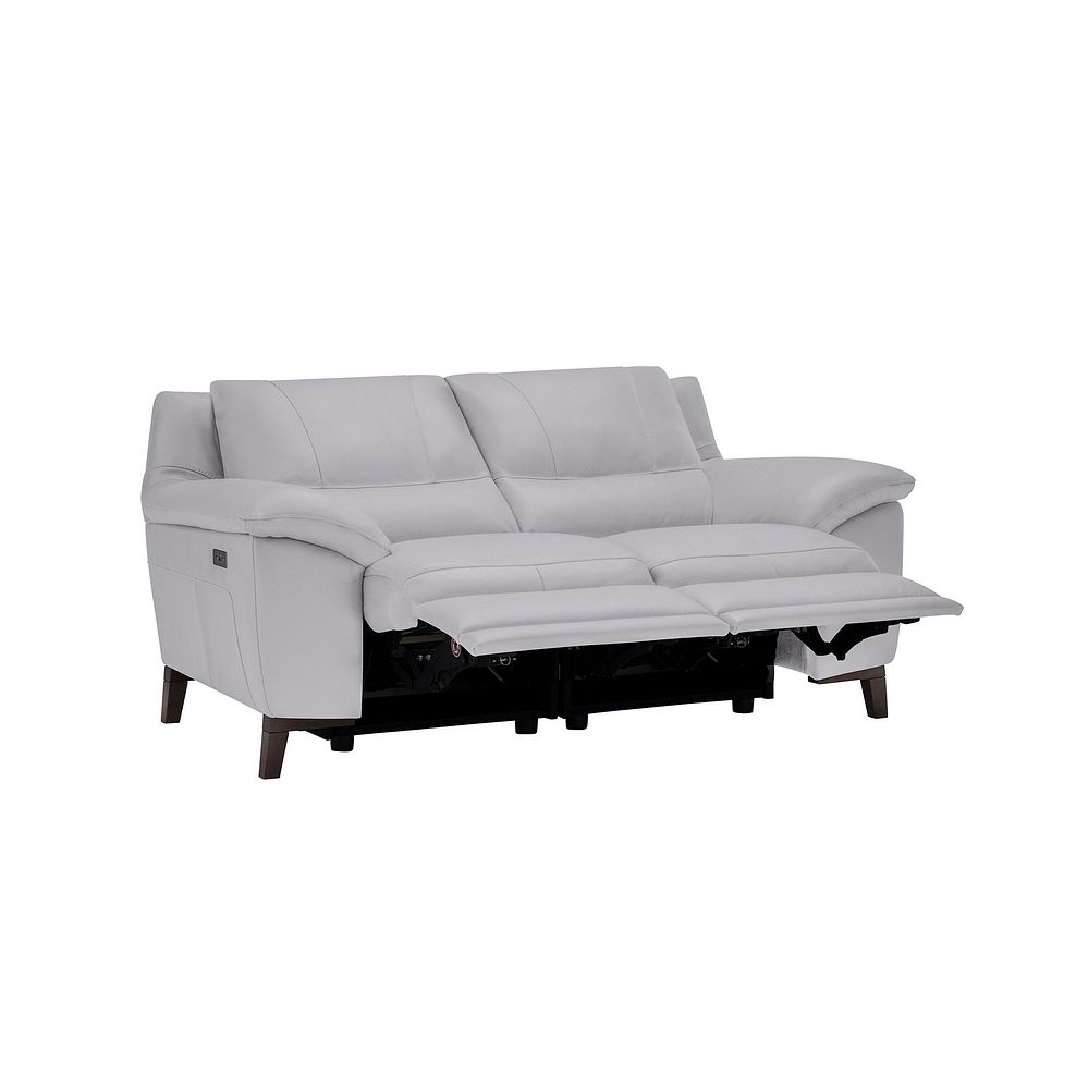 Sorrento 2 Seater Recliner Sofa in Grey Leather 5