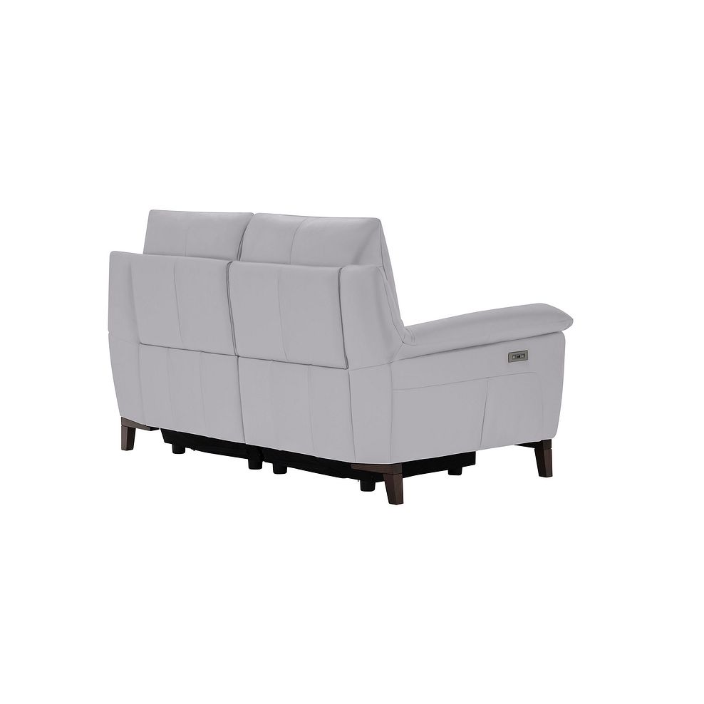 Sorrento 2 Seater Recliner Sofa in Grey Leather 6