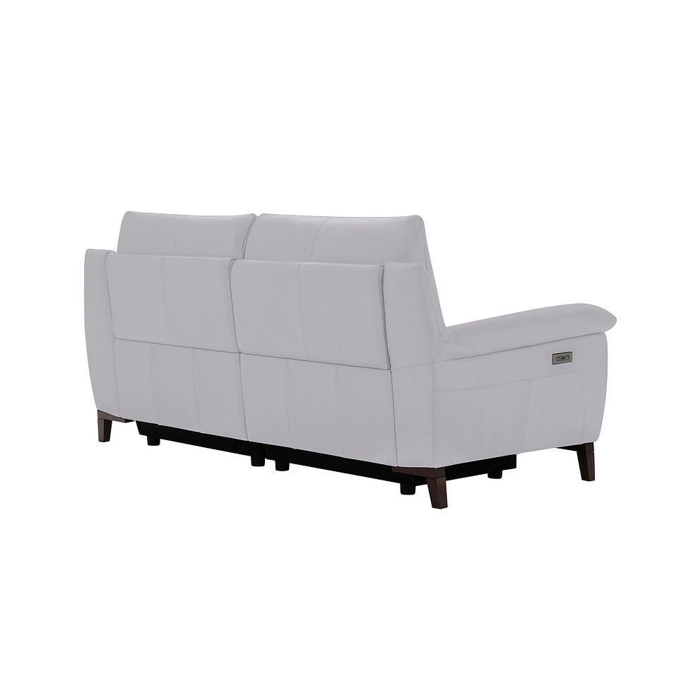 Sorrento 3 Seater Recliner Sofa in Grey Leather 6
