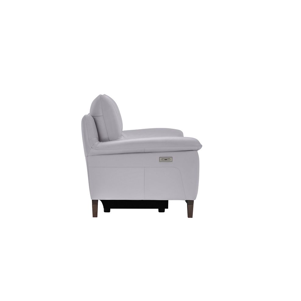 Sorrento 3 Seater Recliner Sofa in Grey Leather 7