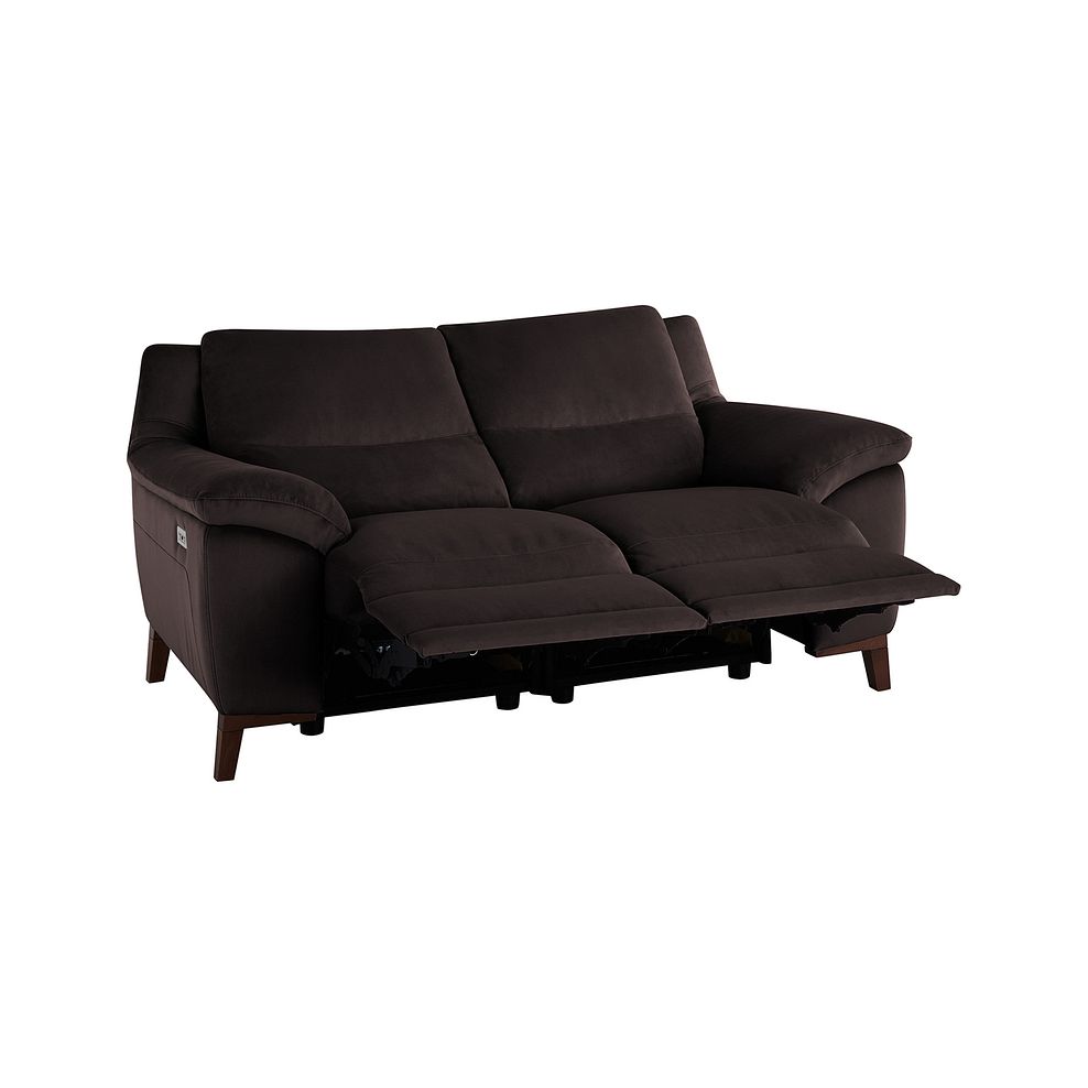 Sorrento 2 Seater Recliner Sofa in Mink fabric Thumbnail 5
