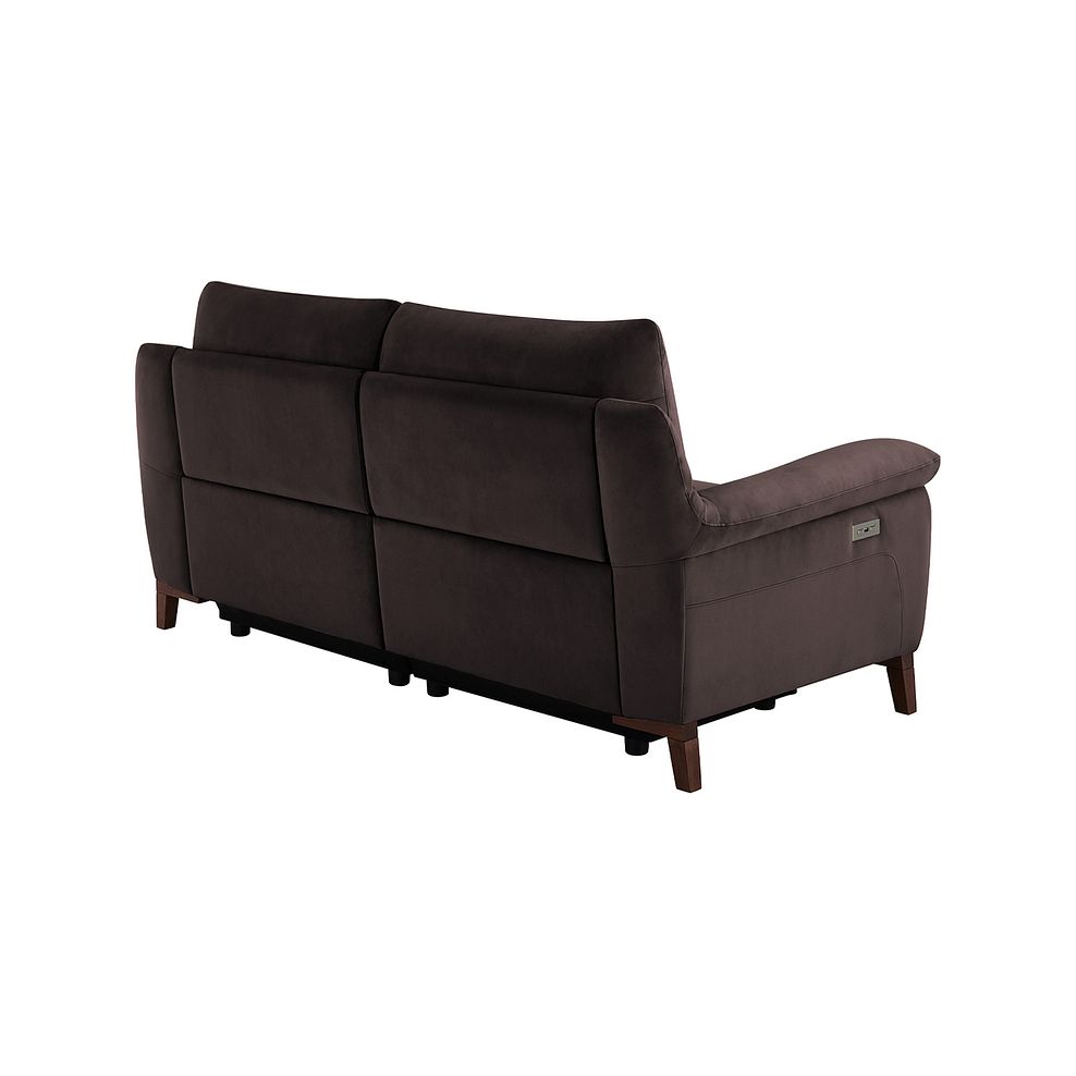 Sorrento 3 Seater Recliner Sofa in Mink fabric 6