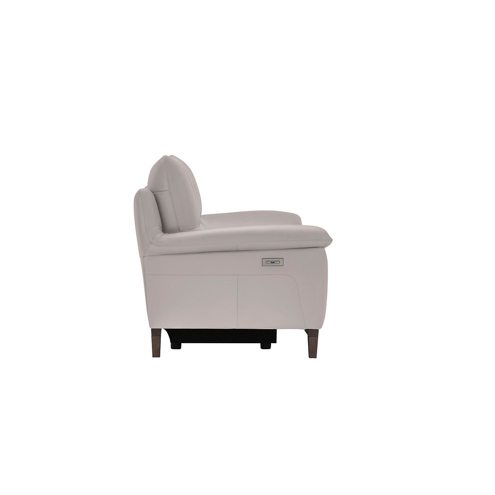 Sorrento 2 Seater Recliner Sofa in Smoke Leather 7
