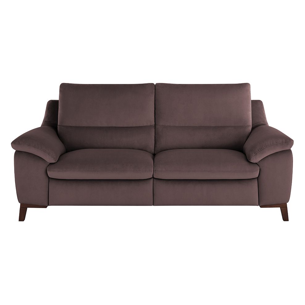 Sorrento 3 Seater Sofa in Taupe fabric 2