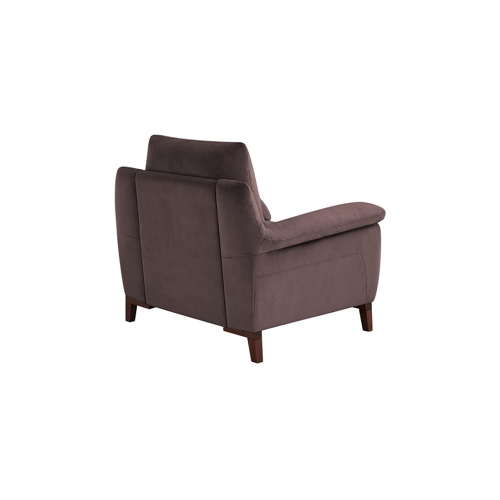 Sorrento Armchair in Taupe fabric 3