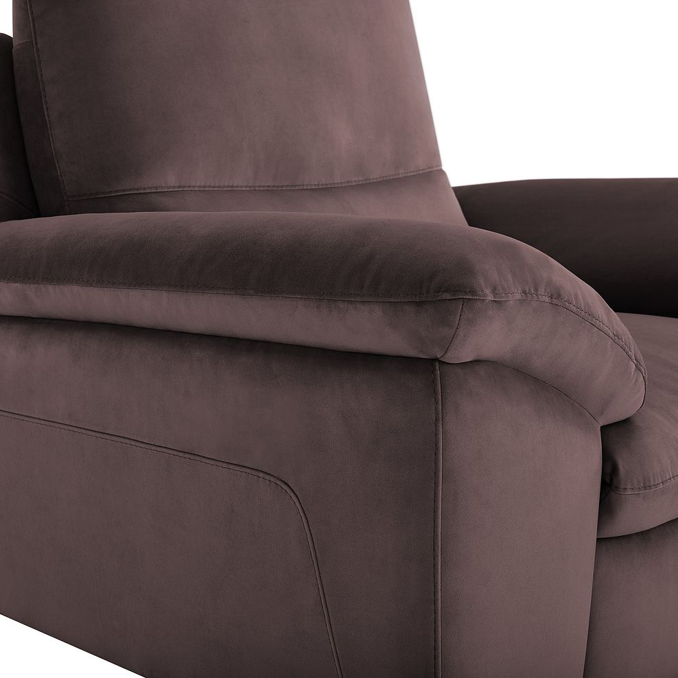 Sorrento Armchair in Taupe fabric 7