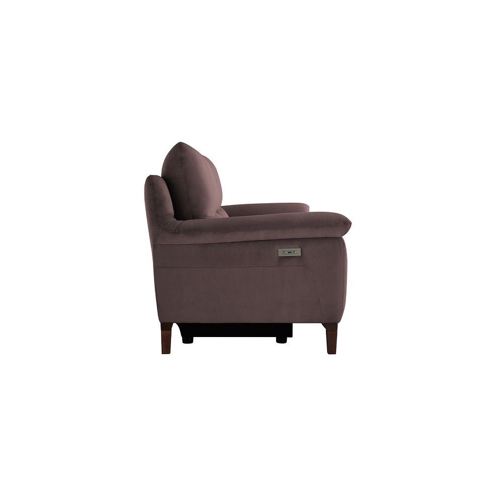 Sorrento 2 Seater Recliner Sofa in Taupe fabric 7