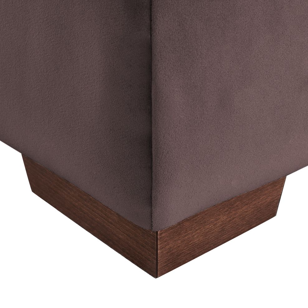 Sorrento Storage Footstool in Taupe fabric Thumbnail 5