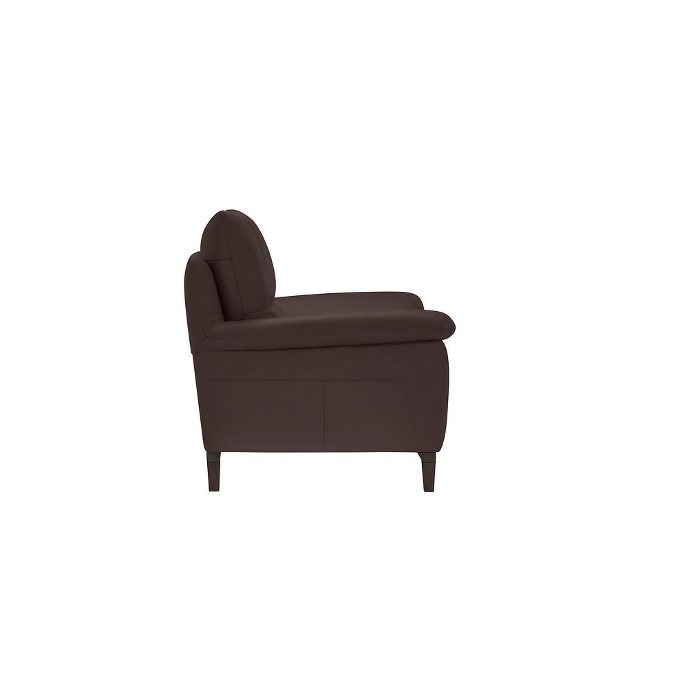 Sorrento Armchair in Taupe Leather 4
