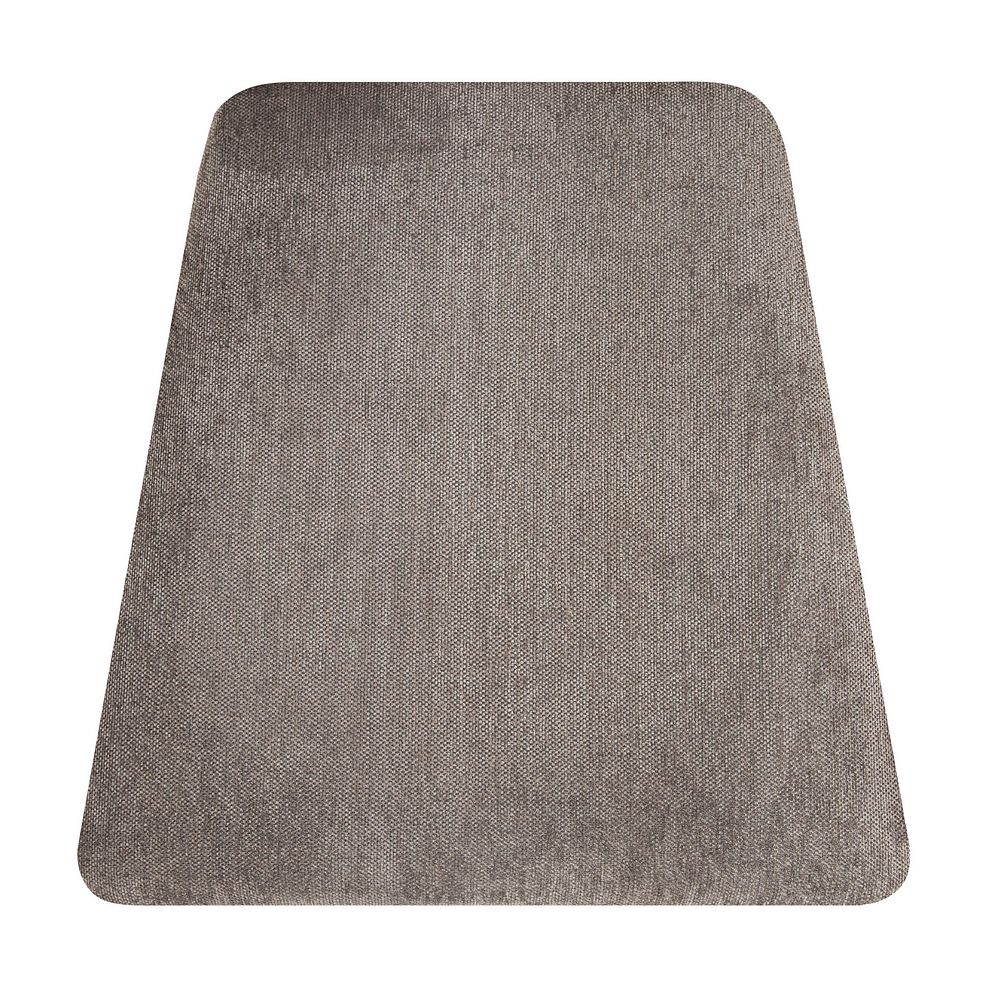 St Ives Light Grey Painted Chair with Plain Charcoal Fabric Seat Thumbnail 2
