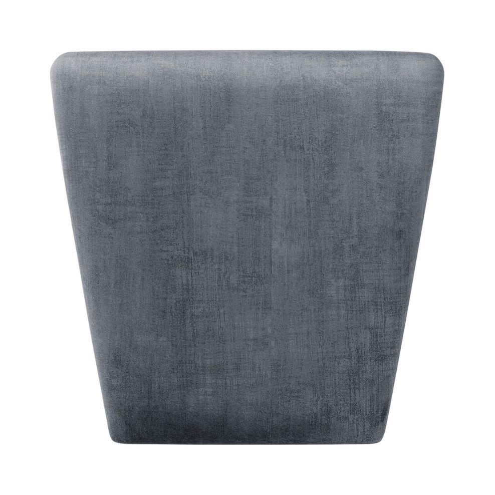 St Ives Light Grey Painted Chair with Heritage Granite Velvet Seat 2