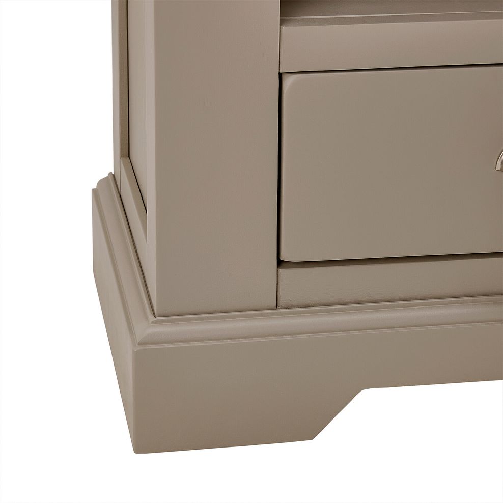 St Ives Natural Oak and Light Grey Painted Small Bookcase 7