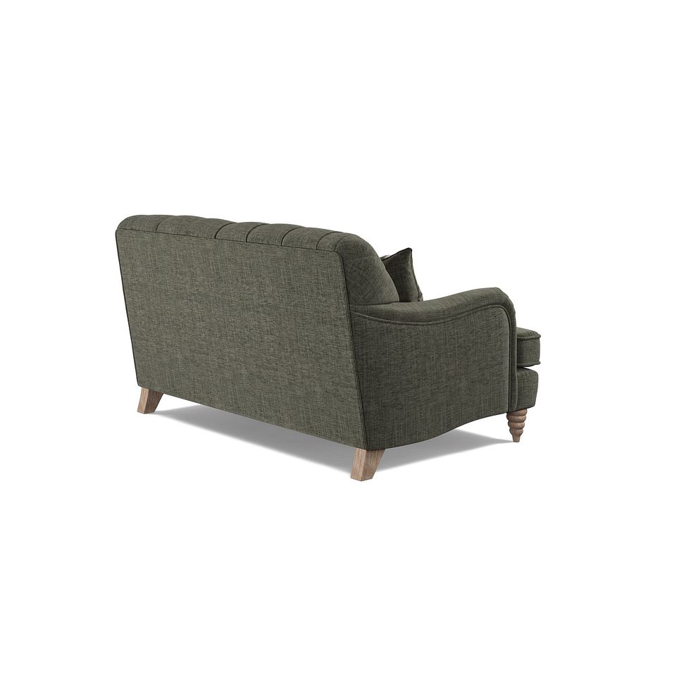 Stanley 2 Seater Sofa in Thyme Fabric with Thyme Stripe Scatters 3