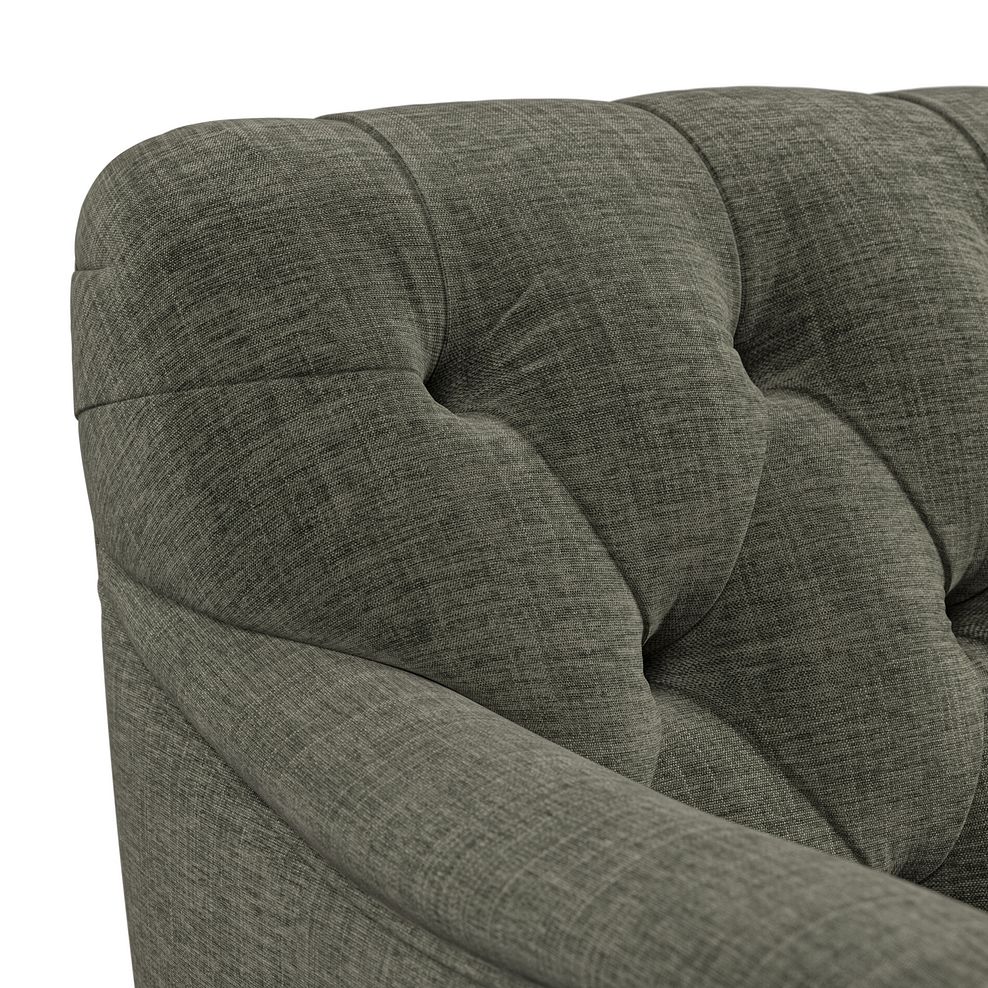 Stanley 2 Seater Sofa in Thyme Fabric with Thyme Stripe Scatters 7