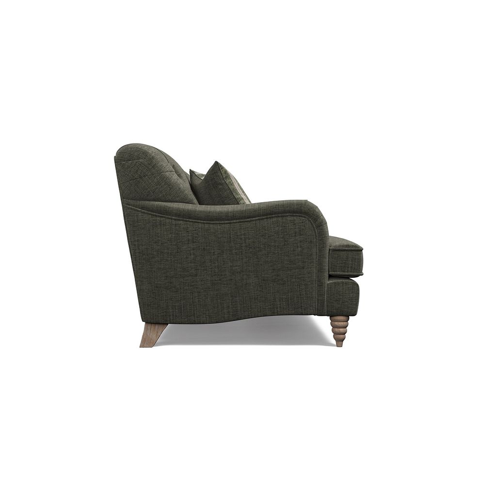Stanley 4 Seater Sofa in Thyme Fabric with Thyme Stripe Scatters Thumbnail 4
