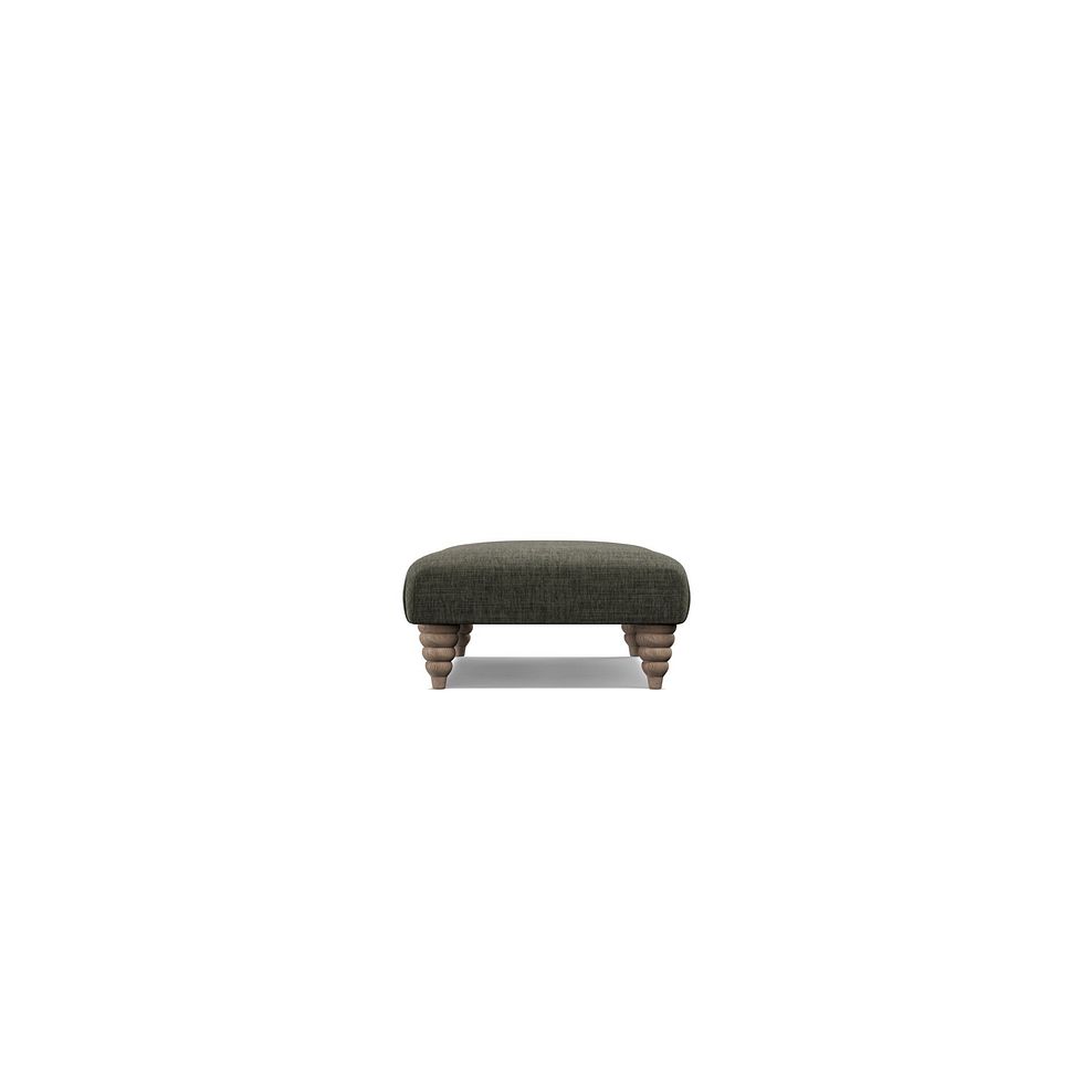 Stanmore Rectangle Footstool in Thyme Fabric 3