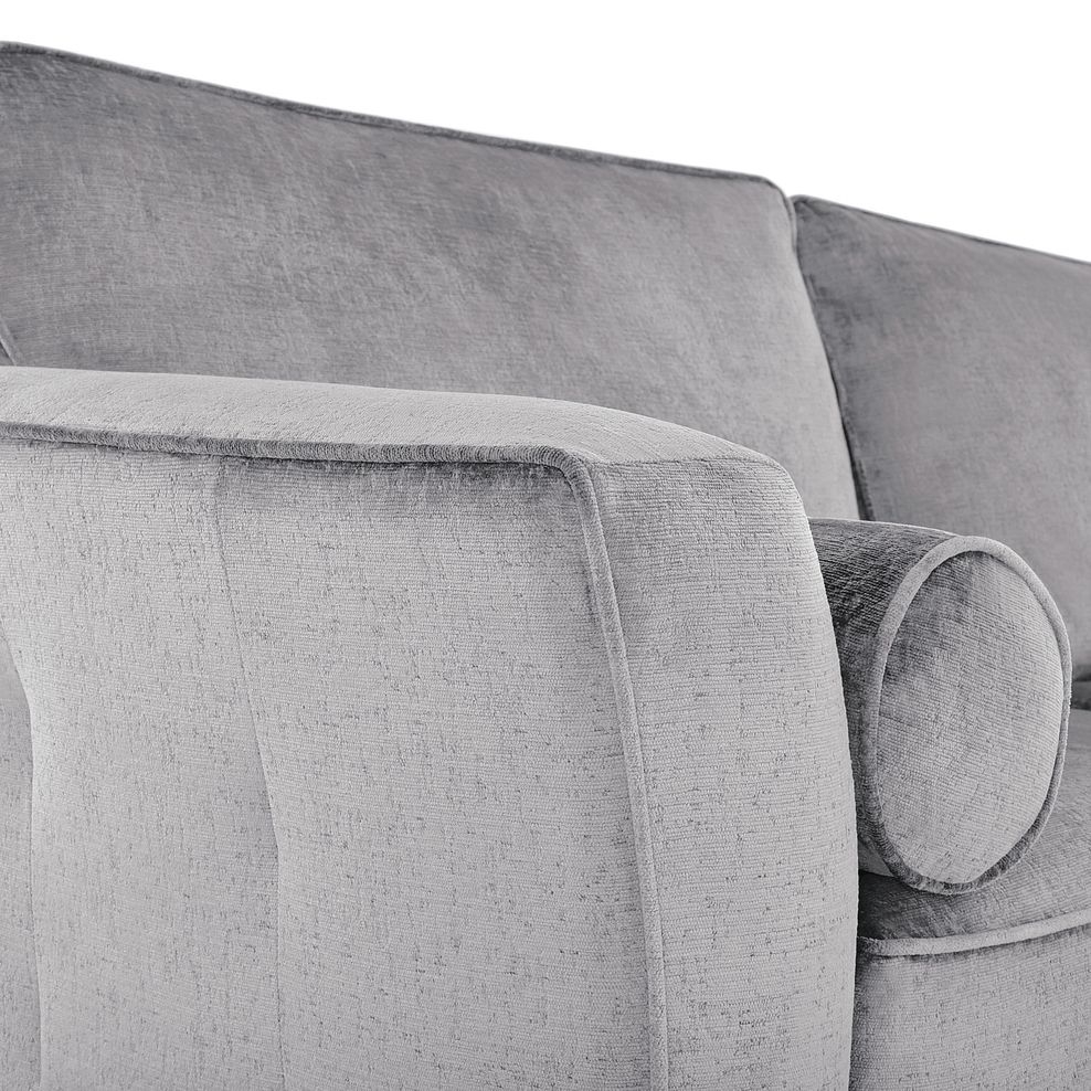 Boulevard 3 Seater Sofa in Stone fabric 7