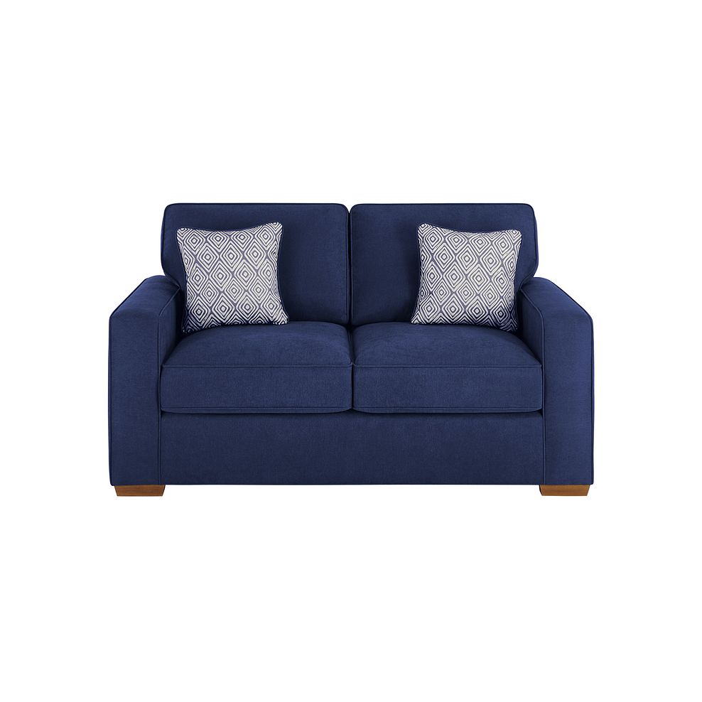 Texas 2 Seater Sofa in Navy fabric 2