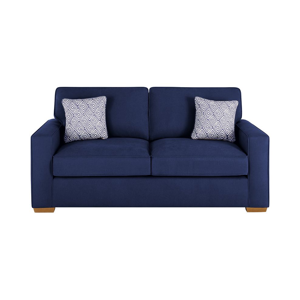 Texas 3 Seater Sofa in Navy fabric 2