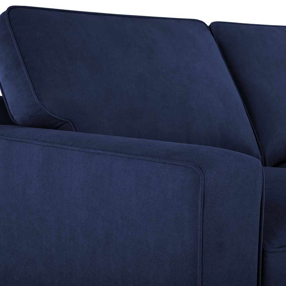 Texas 3 Seater Sofa Bed in Navy fabric 8