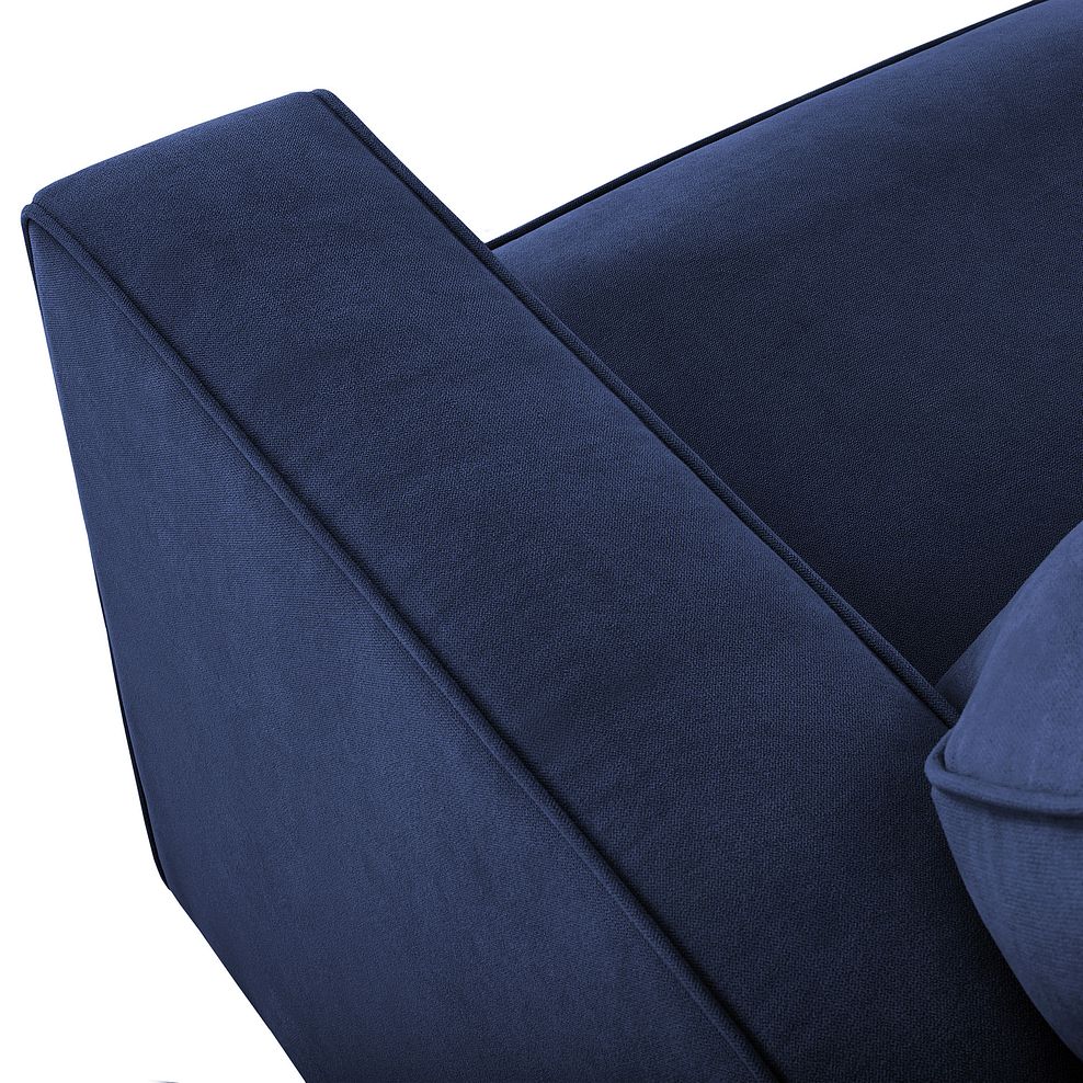 Texas 3 Seater Sofa Bed in Navy fabric 6