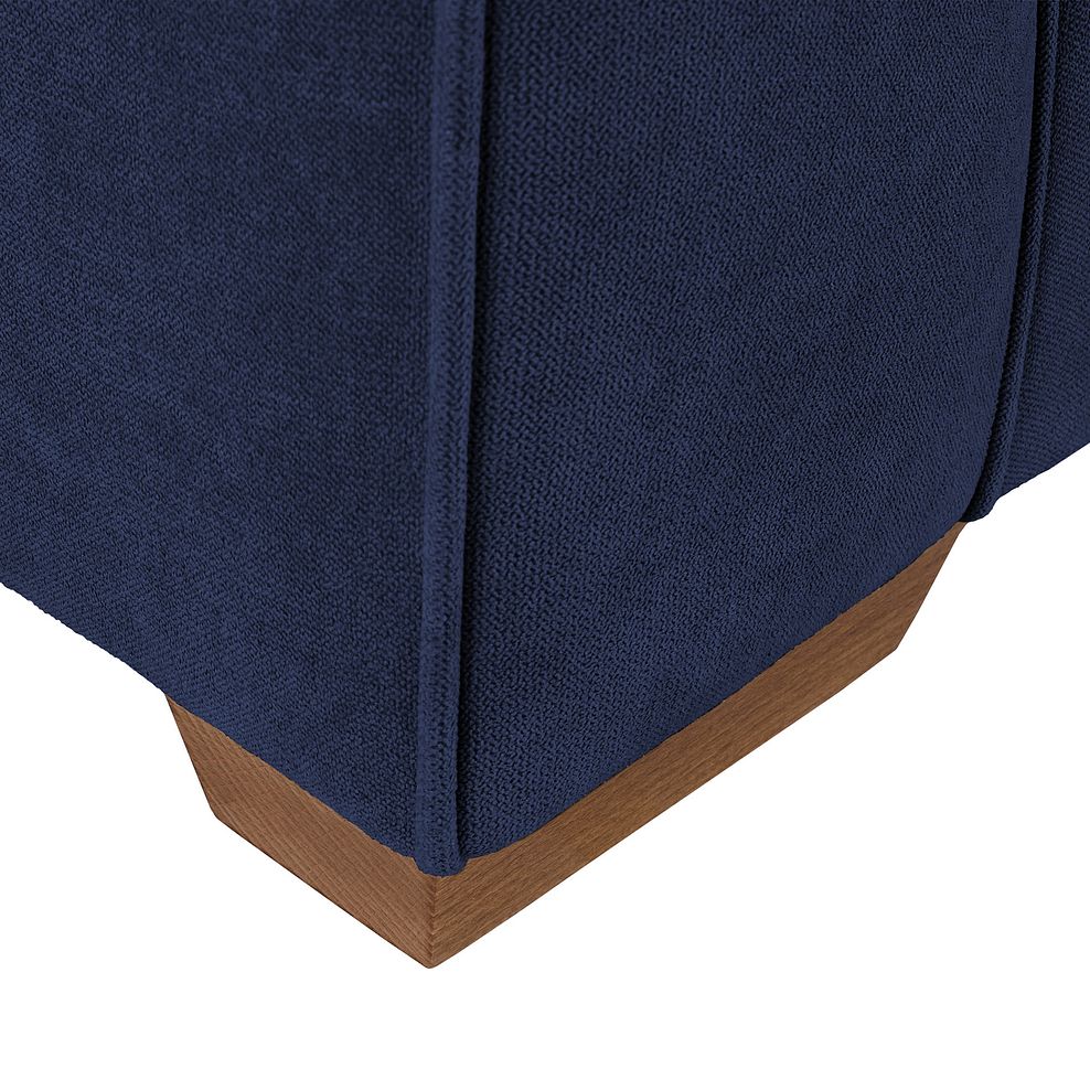 Texas 3 Seater Sofa Bed in Navy fabric 5
