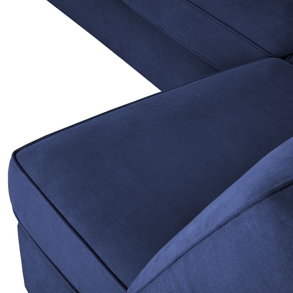 Texas Corner Sofa in Navy fabric 5