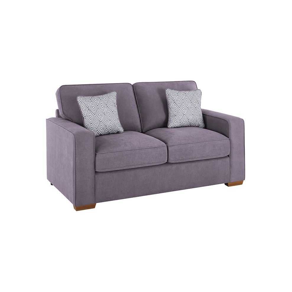 Texas 2 Seater Sofa in Pewter fabric 1