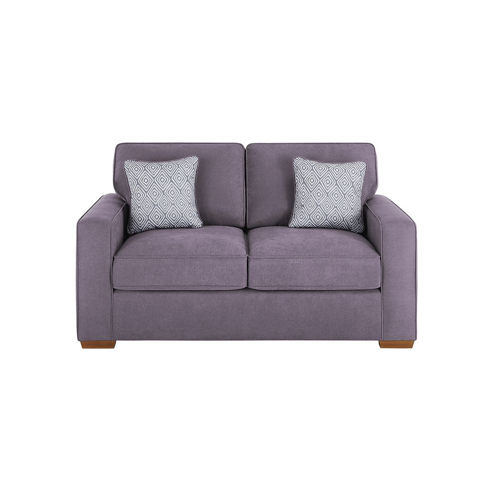 Texas 2 Seater Sofa in Pewter fabric 2