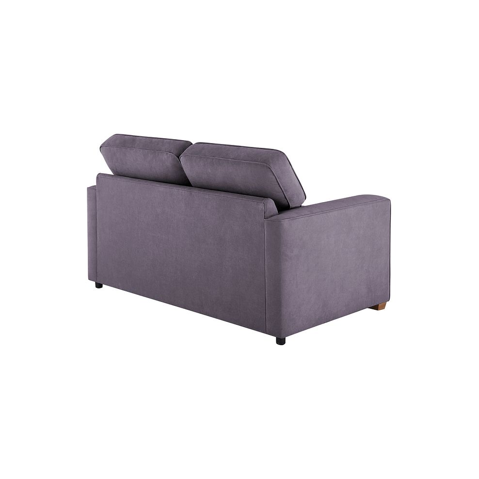 Texas 2 Seater Sofa Bed in Pewter fabric 4