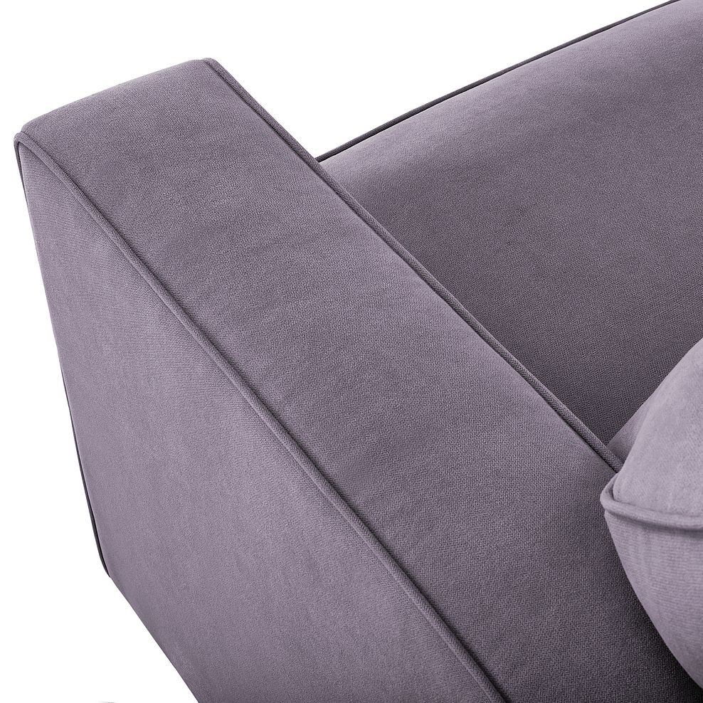 Texas Armchair Sofa Bed in Pewter fabric 6