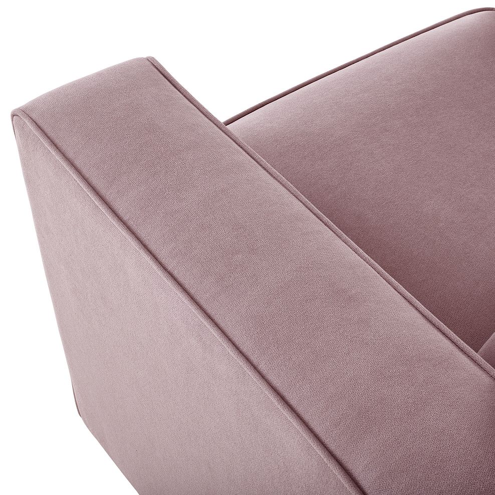 Texas Armchair in Rose fabric 5