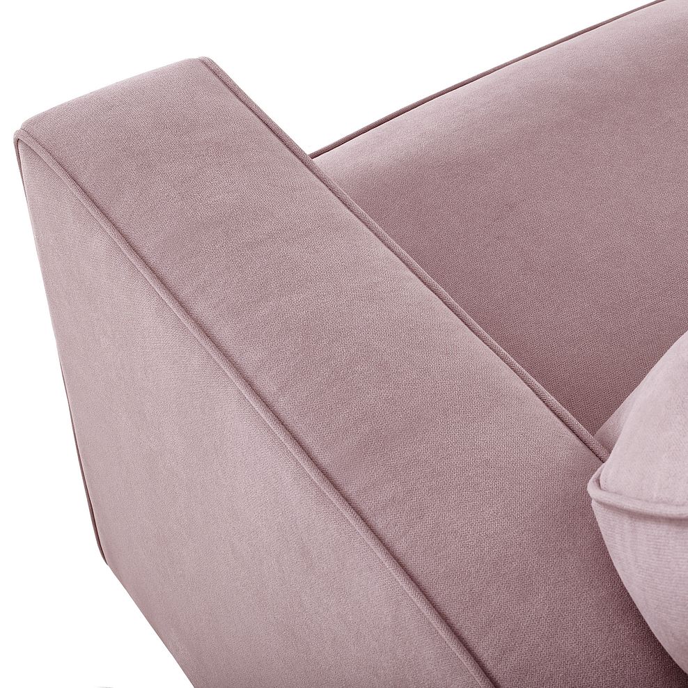 Texas Armchair Sofa Bed in Rose fabric 7