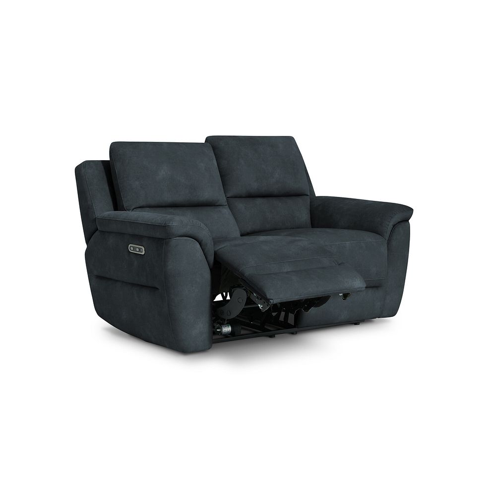 Theo 2 Seater Power Recliner Sofa in Dexter Shadow Fabric 2