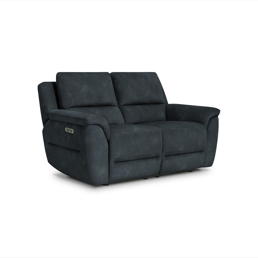 Theo 2 Seater Power Recliner Sofa in Dexter Shadow Fabric 1