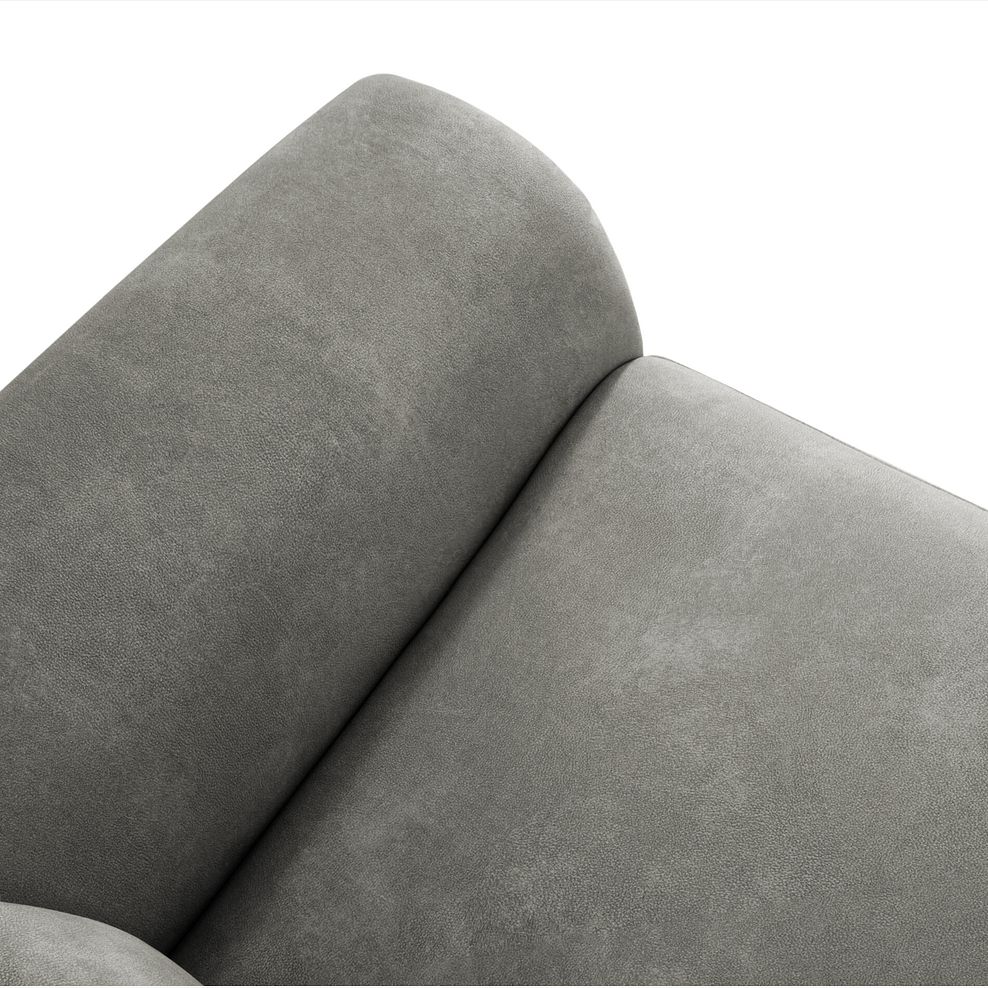 Theo 2 Seater Power Recliner Sofa in Dexter Stone Fabric 10