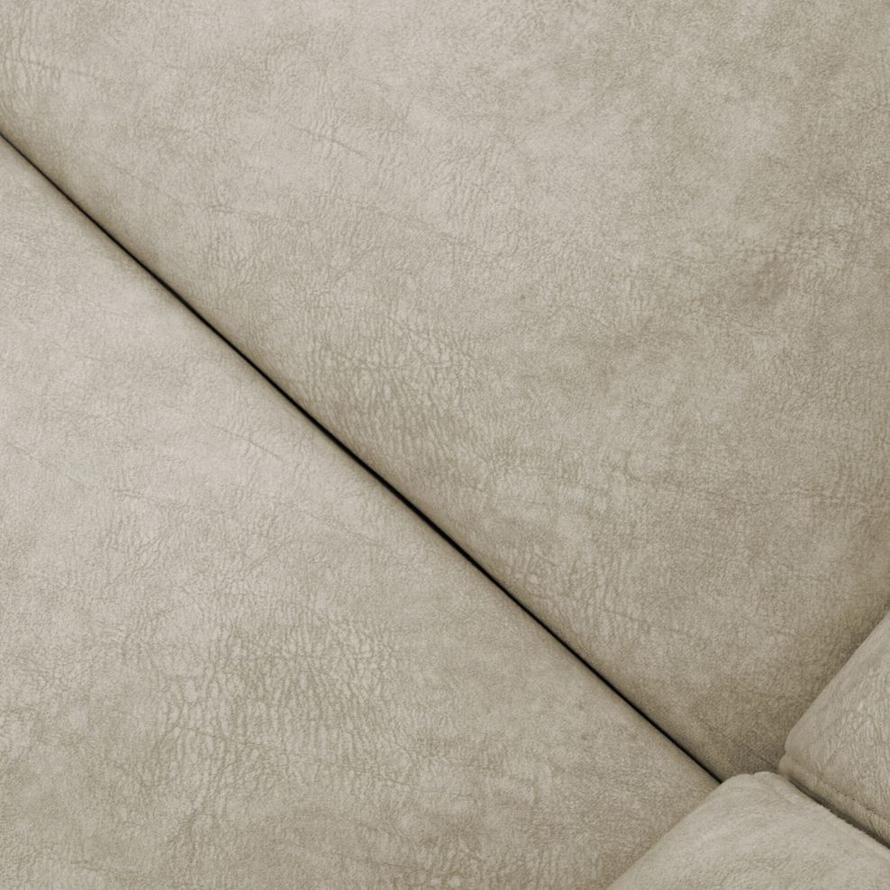 Theo 2 Seater Power Recliner Sofa in Marble Cream Fabric 9