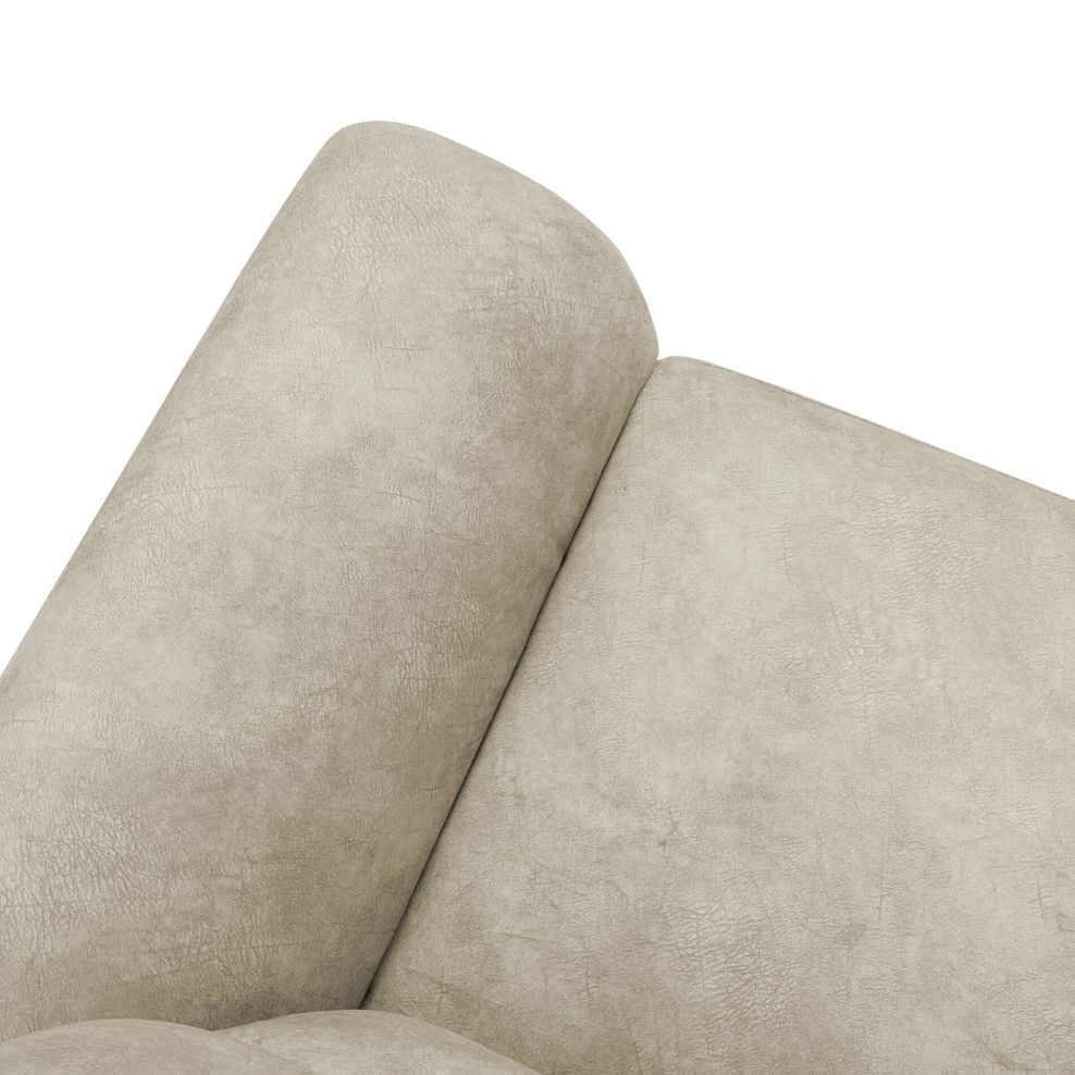 Theo 2 Seater Power Recliner Sofa in Marble Cream Fabric 10