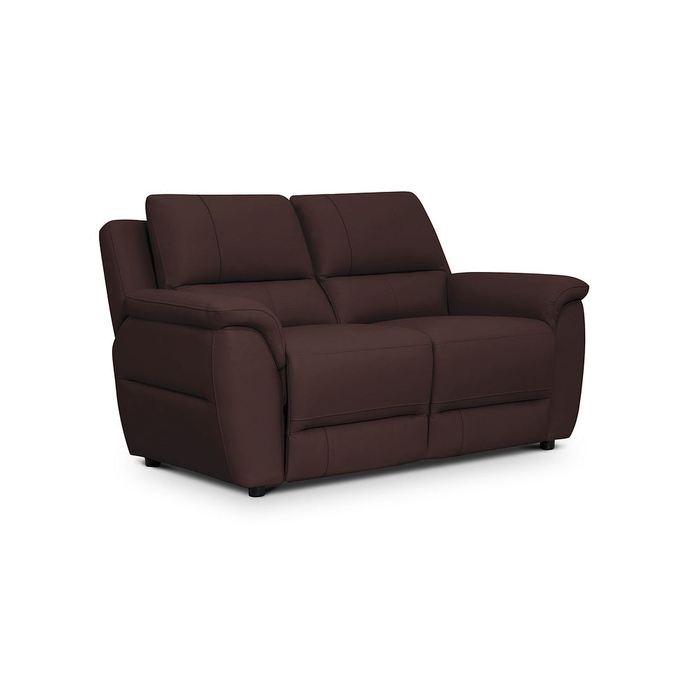 Theo 2 Seater Sofa in Chestnut Leather 1