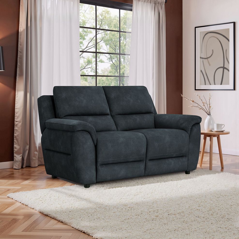 Theo 2 Seater Sofa in Dexter Shadow Fabric 1