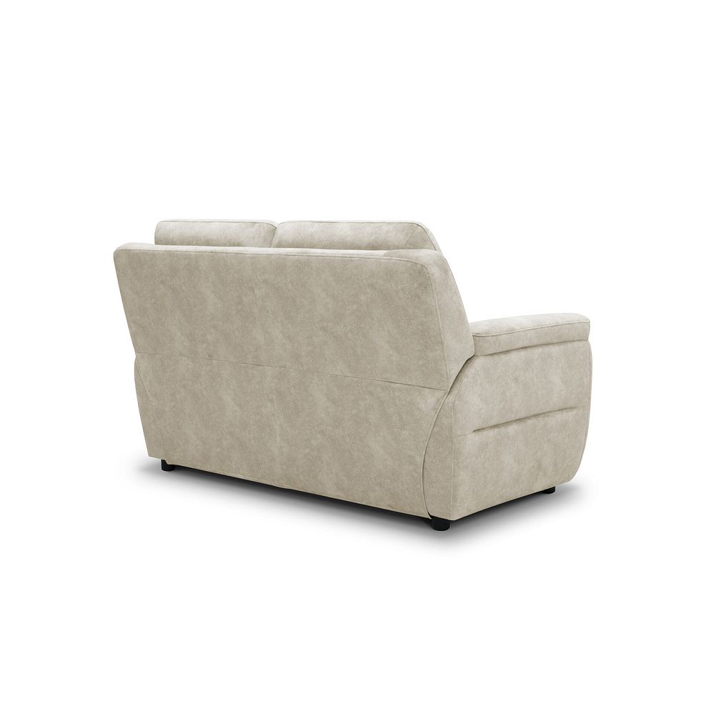 Theo 2 Seater Sofa in Marble Cream Fabric 4