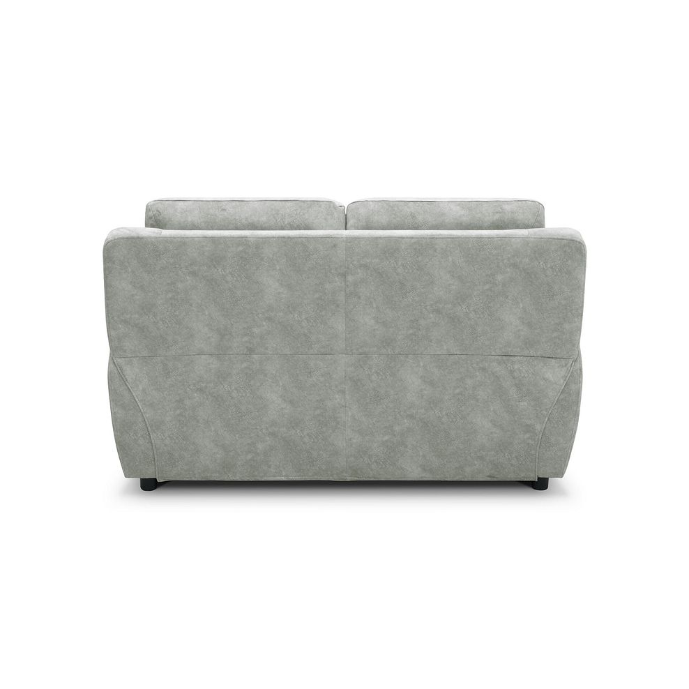 Theo 2 Seater Sofa in Marble Silver Fabric 5